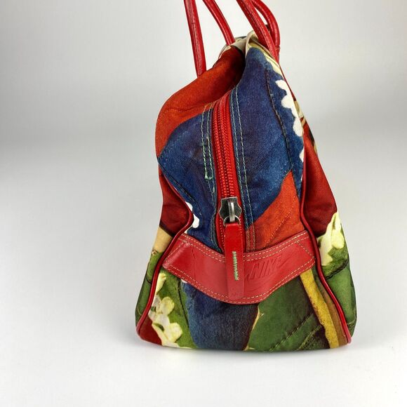 Nike Retro VTG Pre Montreal Track Spike Duffle Bag Y2K Rare HTF Vibrant Colorful - Picture 4 of 8